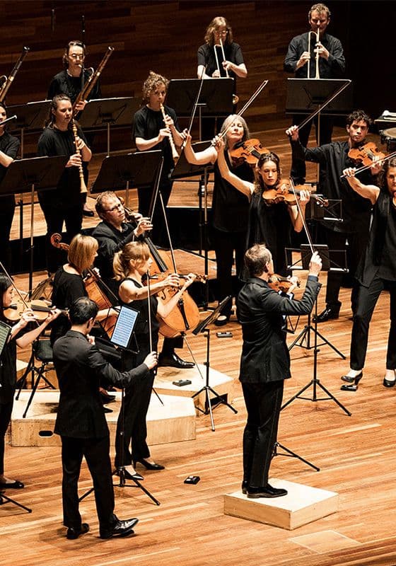 Australian Chamber Orchestra on stage
