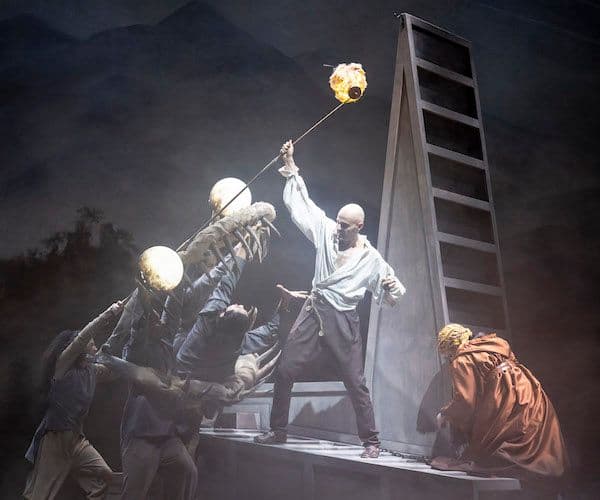 Nicholas Tamagna onstage for Pinchgut Opera production of Giustino at City Recital Hall